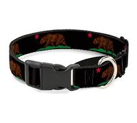 Collar de Perro Buckle-Down Cali Yellowith Orange Martingale