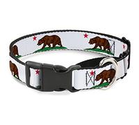 Collar de Perro Buckle-Down Cali Yellowith Orange Martingale