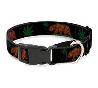 Collar de Perro Buckle-Down Cali Yellowith Orange Martingale