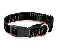 Collar de Perro Buckle-Down Cali Yellowith Orange Martingale