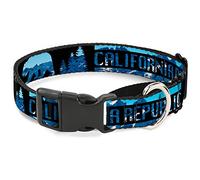 Collar de Perro Buckle-Down Cali Yellowith Orange Martingale