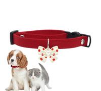 Collar de perro con pajarita, collar con pajarita para perros | Pajarita con collar lindo para gato | Pajarita de cuello suave de algodón para perros, collar con collar de gatito para perros, alma