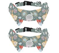 Collar de perro con pajarita, collar de esmoquin formal ajustable para perro con collar de camisa extraíble, collares de gato para mascotas pequeñas, gato da amor corazón flor