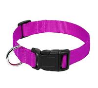 Collar de perro correa de nylon resistente clip hebilla collar para mascotas para perro pequeño mediano Chihuahua collar para mascotas perro accesorios producto Deft a tratado