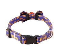 Collar de perro de Halloween de liberación rápida para cachorros con | Divertido collar de perro para caminar al aire libre, camping, viajes, vacaciones, carnaval, cumpleaños, Acción de Gracias