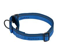 Collar de Perro de martingala Reflectante Hyhug Pets con Nailon de Tejido Jacquard Agradable para Perros de Uso Diario. (Pequeño S, Azul clásico)
