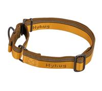 Collar de Perro de martingala Reflectante Hyhug Pets con Nailon de Tejido Jacquard Agradable para Perros de Uso Diario. (Pequeño S, Tapenade)