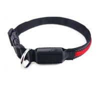 Collar de perro LED intermitente m rojo tz-pet1600