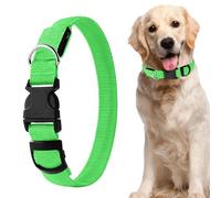 Collar de Perro Luminoso | Triple Modo Ajustable | Collar de Cuello con iluminación para Animales de Edad Avanzada - para Viajes nocturnos Camping Senderismo Entrenamiento Jardín