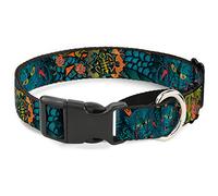 Collar de Perro Martingale con Hebilla de plumón Honor C/U Amarillo, 3,8 x 45,7 cm/Grande