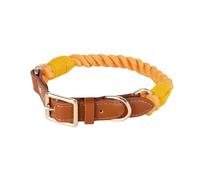 Collar de Perro Tejido, cómodo, para Perros pequeños, diseño Resistente para Paseos Diarios y Actividades Aire Libre Collar de Perro Diario