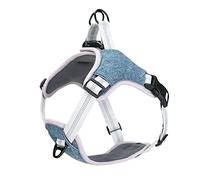 Collar de Perros, arnés Ajustable Ajustable, dejando un cordón Suave, Ligero y cómodo para un Perro Promedio o Gato Activo para Caminar Diariamente
