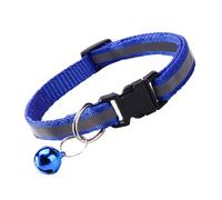 Collar de Perros: Collar clásico Ajustable y Reflectante con Bell | Collares de identificación de Pegatinas de Animales | Accesorios para Mascotas para Caminar en su totalidad