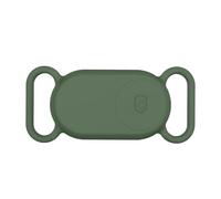 Collar de Perros con Samsung Galaxy Smart Tag 2, Samsung Smart Tag 2 Silicone Protector, Galaxy Smart Tag 2 para Perros y Gatos Soporte para Gatos (Verde Oscuro)