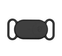 Collar de Perros con Samsung Galaxy Smart Tag 2, Samsung Smart Tag 2 Silicone Protector, Galaxy Smart Tag 2 para Perros y Gatos Soporte para Gatos (Negro)