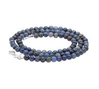 Collar de piedras preciosas facetadas 4 mm, cuentas redondas naturales