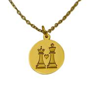 Collar de plata de ley 925 de 22-26 mm | Cadena de 45 cm | Queso con corazón - Charm gastronómico hecho a mano | Joyas divertidas para él | Grabado gratis incluido | Baño de oro | LK_PNK_01845