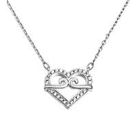 Collar de Plata Esterlina S925 Ropa de Mujer Es Simple Hechizo de Amor Cadena de Clavícula Temperamento Retro Elegante Regalo de Cumpleaños Creativo, LJBLEUSK