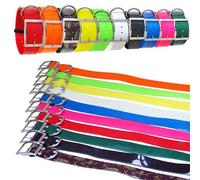 Collar de Poliuretano para perros, de 38 mm, alta resistencia 3,8 X 60CM Negro