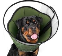 Collar de recuperación de cono de cuello de perro, cómodo collar flexible para perro, evita que se laman heridas, alternativa al cono grande