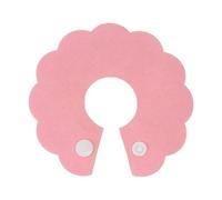 Collar de recuperación de pelusa lavable para perros y gatos, deja de lamer y masticar después de cirugías, peso ligero, portátil, portátil, cono de recuperación para mascotas para dejar de masticar y