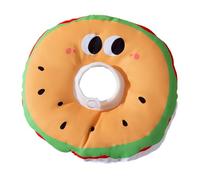 Collar de recuperación de Perro | de Hamburguesa Ajustable isabelino Collar cojín de Gato para Gato - Dejar de el Cono Suave del Cuello isabelino, Collar cómodo para el Alma