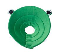 Collar de recuperación para Gatos, Collar isabelino de algodón Ligero para Gatos, diseño de Dibujos Animados Bonito Que previene el lamido y los mordiscos después de la cirugía, có