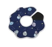 Collar de recuperación para Gatos, Collar Protector para Mascotas Que Evita mordidas con Gancho y Bucle para Curar heridas Circunferencia del Cuello L 25-34cm Profundidad