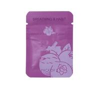 Collar de respiración con filtro - Ayuda de respiración consciente para relajación y concentración, joyería de meditación de acero inoxidable Qhw616 (B, 5x7cm)