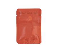 Collar de respiración con filtro - Ayuda de respiración consciente para relajación y concentración, joyería de meditación de acero inoxidable Qhw616 (D, 5 x 7 cm)