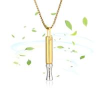 Collar de respiración con resistencia, 5 x 20 Pro Breathlace con filtro de resistencia, collar de respiración consciente natural para dejar hábitos poco saludables y alivio de la ansiedad