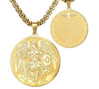 Collar de San Miguel Arcángel. Collar con medalla de San Miguel Arcángel