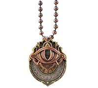 Collar de tarot para mujer, colgante espiritual de aleación de que todo lo ve, dije de adivinación giratorio para ritual de meditación, práctica espiritual, coleccionistas, principiantes