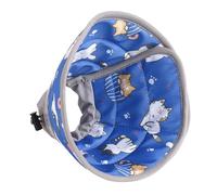 Collar de tela suave para mascotas, collar permeable para lamer gatos, isabelino, para cachorros pequeños, gatos, lavable, conos de recuperación de mascotas