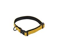 Collar de Terciopelo Ajustable de 25 a 40 cm, Color Dorado y Amarillo