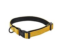 Collar de Terciopelo Ajustable de 45 x 70 cm, Color Dorado y Amarillo