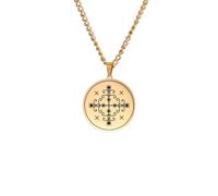 Collar de vudú Papa Legba, altar, vodú, símbolo Loa Veve, amuleto oculto