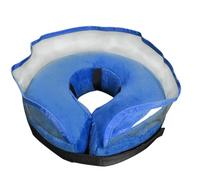 Collar Elisabetta hinchable para perros - Protector ajustable en forma de círculo - Cono hinchable para perros de secado rápido, para evitar que el cuello se lama, recuperación después de la