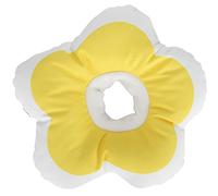 Collar Elizabeth para recuperación de Mascotas con Forma de Flor, Collar antilamer para Gatos, Banda para el Cuello Ajustable y Suave y cómoda para Gatos, curación posquirúrgica y (S)