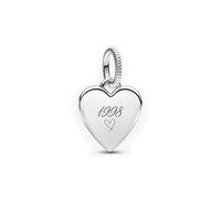 Collar Engravable Heart Sterling Silver Pendant 398914C00 Marca Pandora