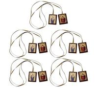 Collar Escapulario Católico Escapularios Católicos Sagrado Corazón De Jesús Con Nuestra Señora Monte Carmelo Escapulario Católico Regalos Para Hombres Mujeres Primera Comunión Cristiana Confirmación