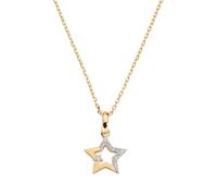 Collar ESTRELLAS ORO ZIRCONES Amen Mujer