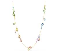 Collar Gema, Tallas mixtas, Multicolor, Acabado en oro de 18 quilates OS