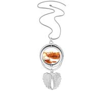 Collar giratorio con alas de ángel y puente de la ópera de Sídney de Australia