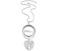 Collar giratorio con texto en inglés "When all else is lost the future still remais"
