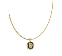 Collar Guess Hombre JUMN04002JWYGBKT-U - Acero Dorado, Lion King