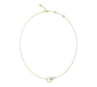 GUESS Collar Lily de acero dorado
