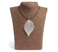 Collar - Hoja de valor - Plata