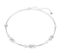 Swarovski Collar Idyllia Corazón con flecha Blanco Baño de rodio