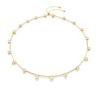 Collar Imber, Cierre magnético, Tallas mixtas, Blanco, Baño tono oro OS